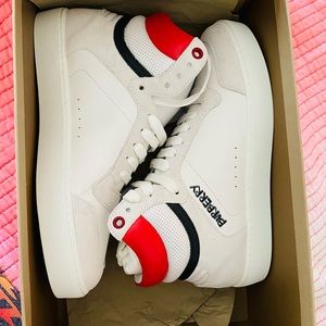 Brand New! Authentic Burberry Hi top sneaker.